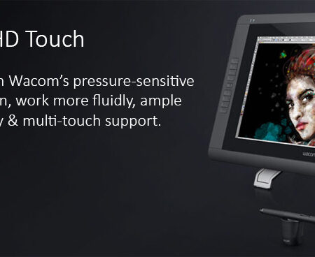 wacom cintiq 22hd touch pen display
