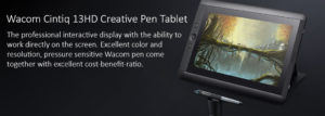 Wacom Cintiq 13HD