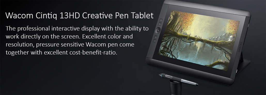 cintiq 13hd interactive pen display