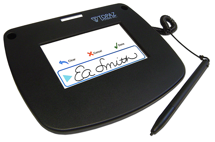 SigLite Electronic Signature Pad | Topaz Signature Pad SignLite | Wacom ...