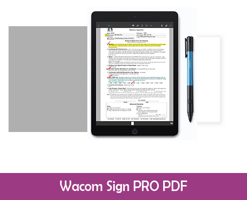 Wacom Sign PRO PDF