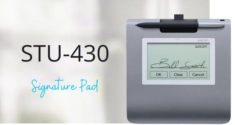 Wacom STU-430 Electronic Signature Pad