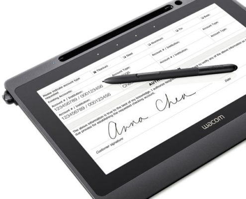 Finance Sector Signature Pads