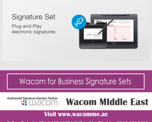 Wacom for Business Signature Sets provide SMBs with the quickest, easiest way to set up paperless workflows using Wacom for Business hardware and software.