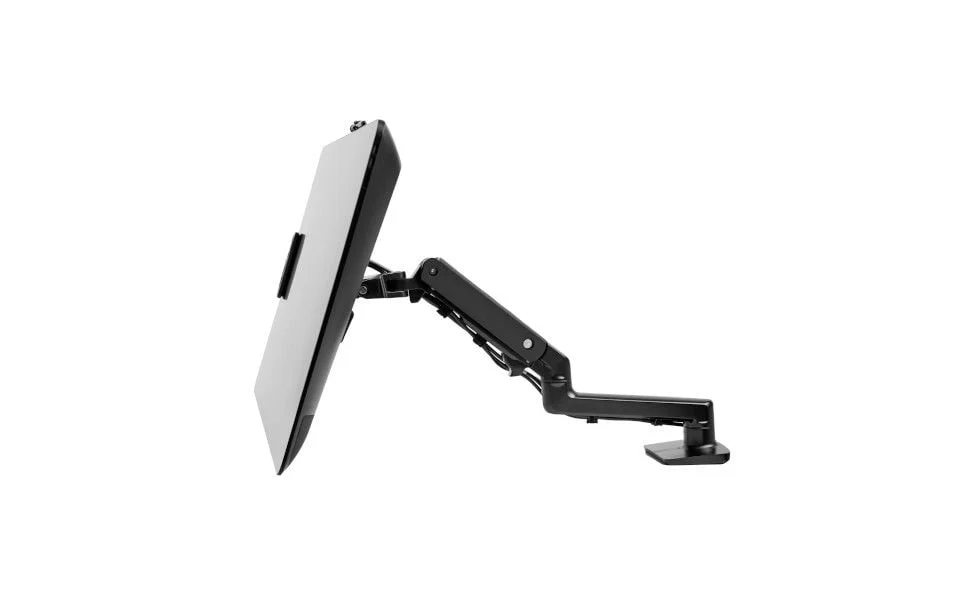 Create a professional workspace for your Cintiq Pro 24 or 32 with the flexibility and comfort of the Wacom Flex Arm with cable management. The Wacom Flex Arm was developed in conjunction with Ergotron and is unique and better than any other display arm because it is sturdy enough to support pressure while you create, design, and capture your ideas on your Cintiq Pro 24 or 32. The easy to use Wacom Flex Arm attaches to your desk edge or can be used as a free-floating monitor with a reach of 30” across the desk. Compatible with the Cintiq Pro 24 (DTK2400) and Cintiq Pro 24 Touch (DTH2400) and the Cintiq Pro 32 (DTK3200) and Cintiq Pro 32 Touch (DTH3200). Features Can be mounted on desk or used as free–floating monitor Position where you like for ultimate creative flexibility Reaches across 30” desk Sturdy design means arm can support pressure during use Offers simple cable management for fewer tangles All you need to know What’s included 6 M 4 x 12 flat Philips head screws 1 M 4 X 8 Portrait/Landscape lock screw (Hex) 2 M 6 x 14 Pan head hex screws for pivot quick attachment 2 1mm thick washers for pivot quick attachment Desk Clamp, Extension Arm, Spring Arm, Mounting Braket 1 L-shaped hex driver for set screws 1 T-shaped hex driver for arm tension adjustment 1 T-shaped Philips head driver 2 Addtional Velcro Cable Management Straps Quick Start Guide Compatible with Wacom Cintiq Pro 24 (DTK2420, DTH2420) Wacom Cintiq Pro 32 (DTH3220)